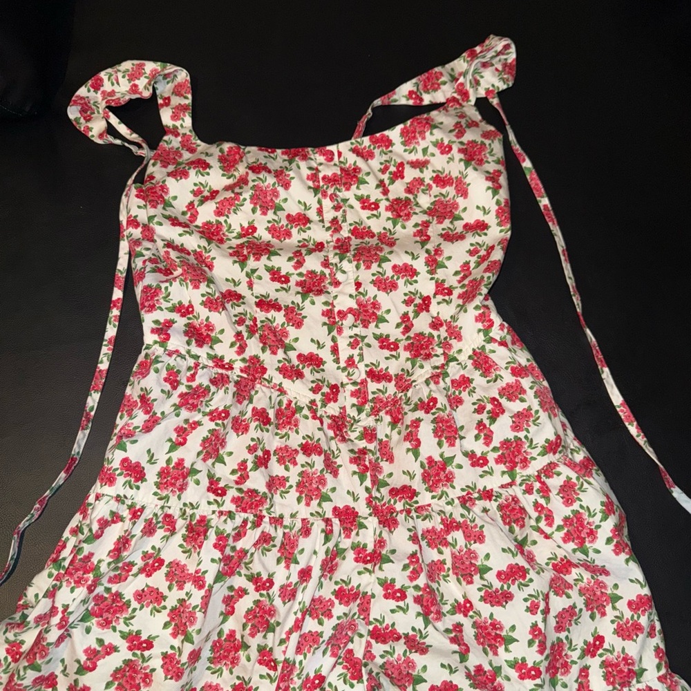 Floral Sleeveless Short Dress